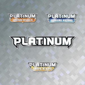 Pokémon Platinum Series: Binder Sticker Labels