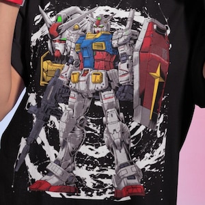 Gundam Shirt-graphic tees,gundam tshirt,gundam sweatshirt,gundam hoodies,gundam tee,gundam gifts,gundam merch,90s anime shirt