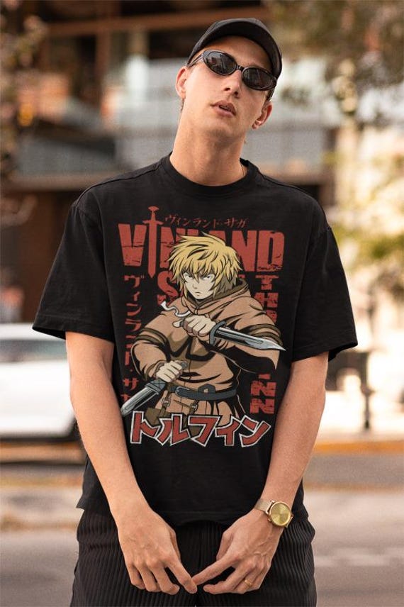 Vinland Saga Anime T-shirt, Thorfinn Manga Tee - Etsy