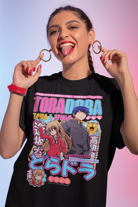 Anime Unisex Tee, Toradora Taiga Aisaka Promise T-Shirt, Ryuji Takasu Manga Shirt, Gift for Anime Fans, Anime Lover Shirt, Otaku Clothing,