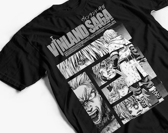 ヴィンランド・サガ Tシャツ、トルフィン、ヴィンランド、アシェラッド