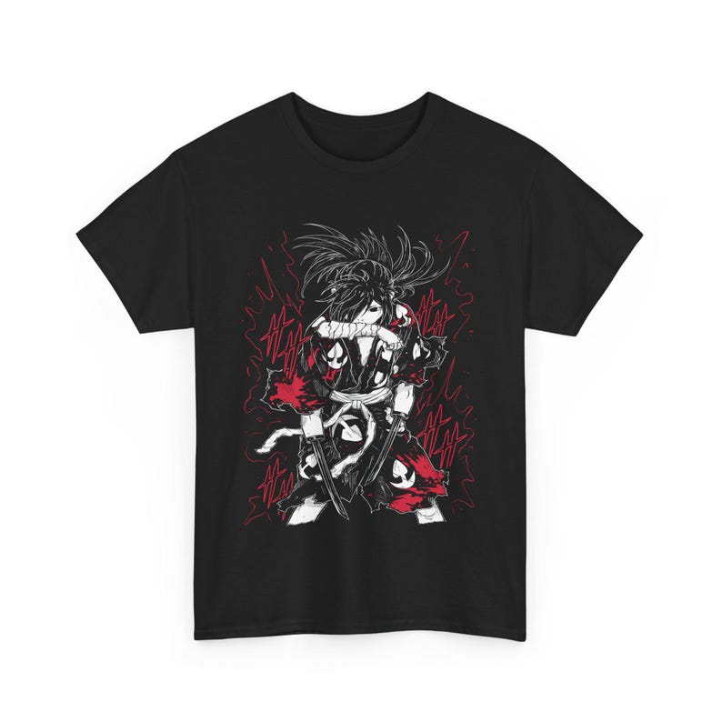 Camiseta Hyakkimaru Dororo para chica, anime, manga, divertida, unisex, tallas grandes, con gráficos de anime, otaku japonés. imagen 4