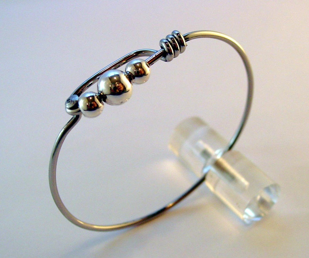 Bicycle Spoke Bracelet Bike Spoke and Sterling Ball Bracelet Etsy