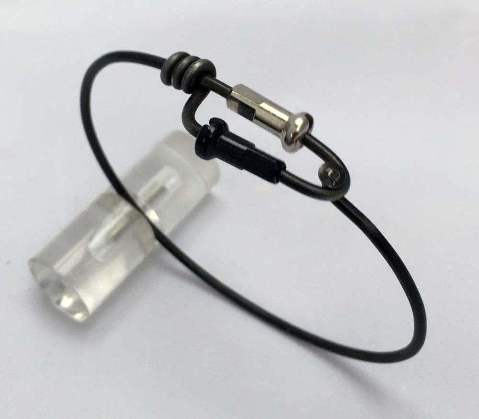 Bicycle Spoke Bracelet With Any Two Color Spoke Nipple Size Small Etsy