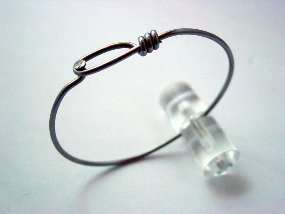 Bike Jewelry Made From a Bicycle Spoke Into a Bracelet That I Call