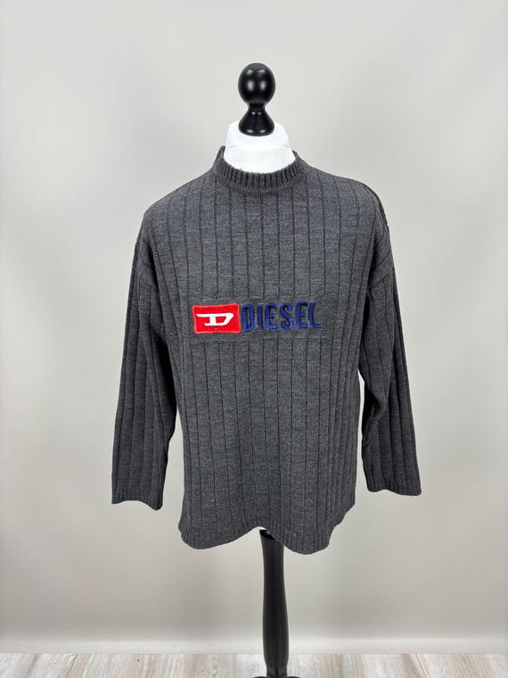 Diesel, Mens vintage sweater Diesel Size M Color Gray