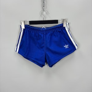 Mens vintage shorts Adidas West Germany Size 5 Color Blue