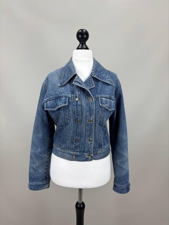 Moschino Jeans, Womens vintage denim jacket Moschino Jeans Size 42 Color Blue