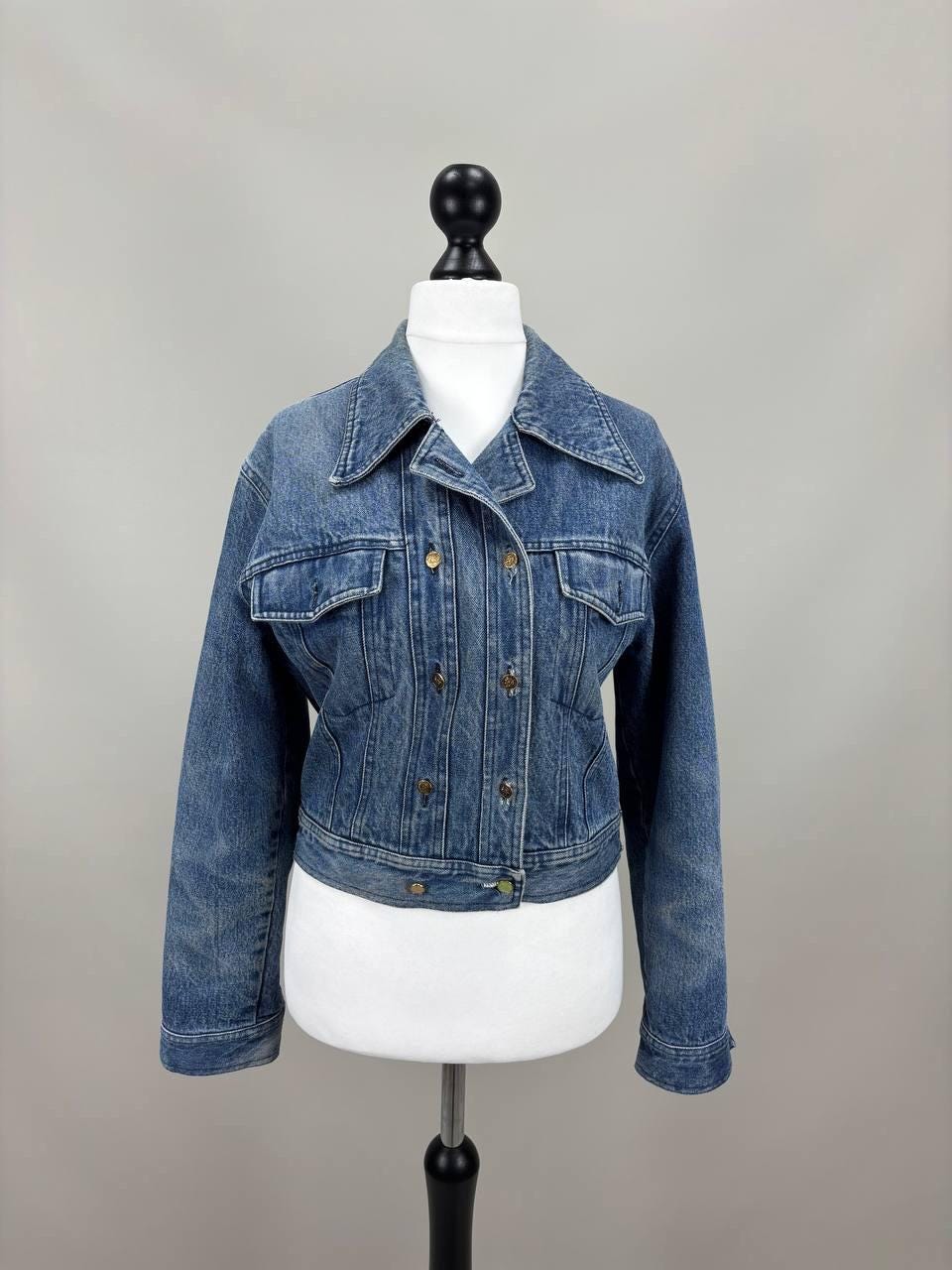 Moschino Jeans, Womens vintage denim jacket Moschino Jeans Size 42 Color Blue