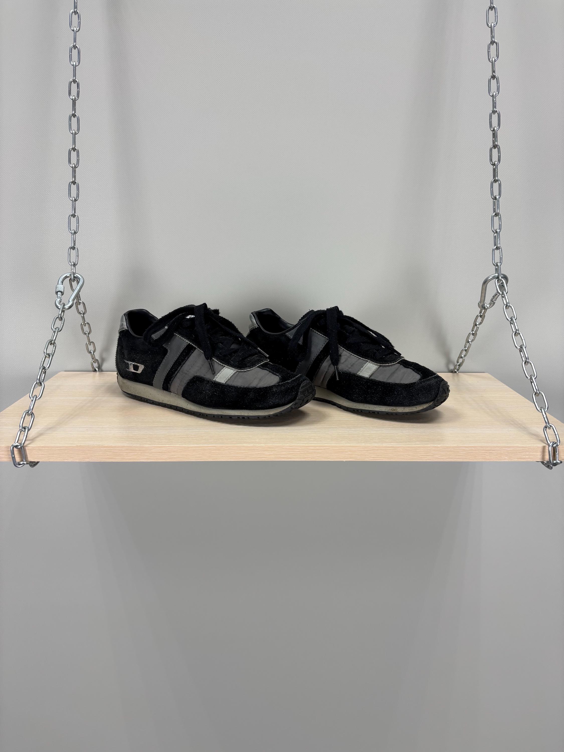 Diesel, Womens vintage sneakers Diesel Size 38.5 Color Black