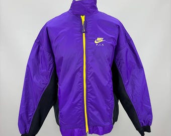 NIKE 90's Track Jacket Vintage Colorblock Windbreaker Men Size XL