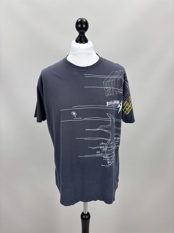 Billabong, Mens vintage t shirt Billabong Size XL Color Gray