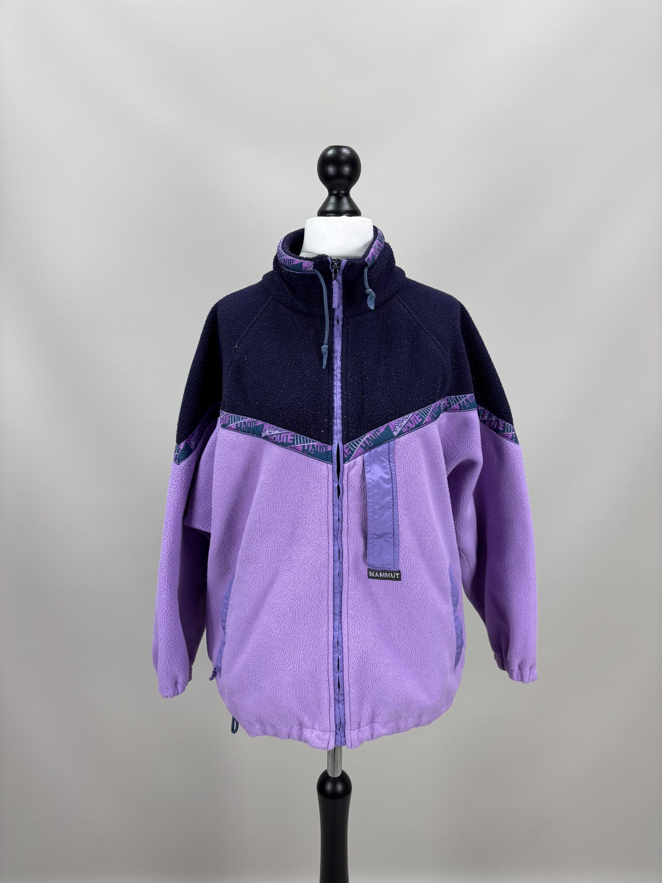 Mammut, Womens vintage fleece jacket Mammut Size M Color Multicolor