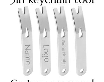 Keychain Multitool Set, Mini Pry Bar, Bottle Opener (25 pieces)