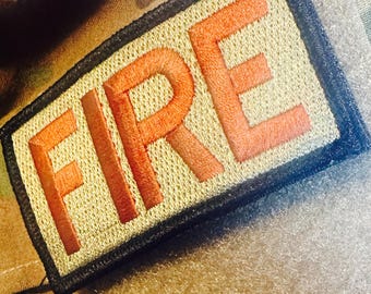 USAF FIRE PROTECTION patch, usaf job identifier