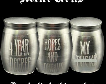 Desk Urn Joke Gift
