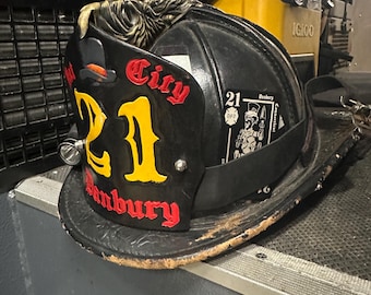 Firefighter Helmet Card