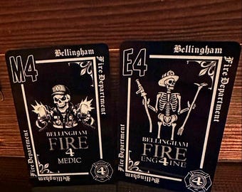 Firefighter Helmet Card Shift Pack (bulk order)