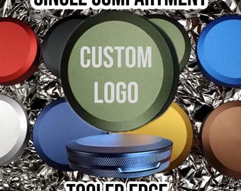 Single Compartment Aluminum Snus Container: Custom Engraved