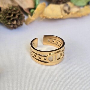Stainless Steel Rings for Women’s Jewelry, anniversay, Birthday Gift,Engagement Ring,Adjustable Wrap Ring