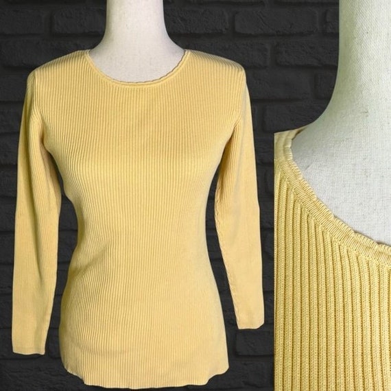 Vintage 1990's GAP Long Sleeve Pullover Sweater T… - image 1