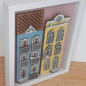 3D Dutch house box frame