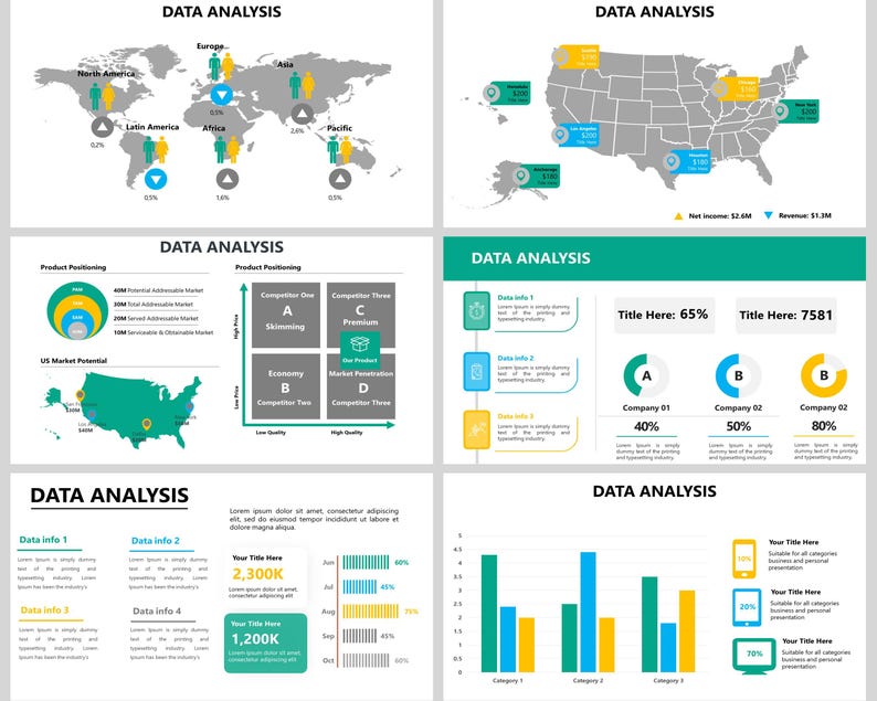 Data Analysis Powerpoint Template, Data Analysis Infographics, Data ...