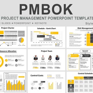 PMBOK powerpoint template, project management powerpoint template, pmbok project management, project management powerpoint slides, Strategic