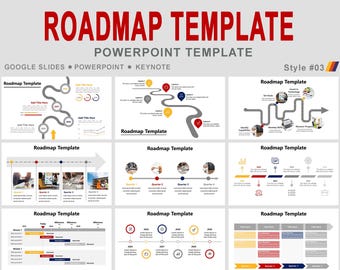 Szablon programu PowerPoint ROADMAP, szablon ROADMAP, oś czasu planu działania, diagram ROADMAP, oś czasu programu PowerPoint, plan działania projektu, wykres Gantta