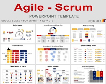 Metodyka Agile Scrum, szablon prezentacji PowerPoint dla projektu Agile Scrum, Scrum i Agile, zarządzanie projektem Scrum, prezentacja PowerPoint dla projektu Agile