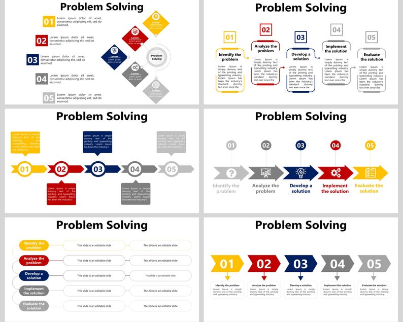 Problem Solver Toolkit Problem Solving Powerpoint Template, Problem Solving Process, Problem ...