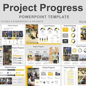 Project Progress Report ppt, Project status PowerPoint template, project status report template, project status dashboard, progress tracker