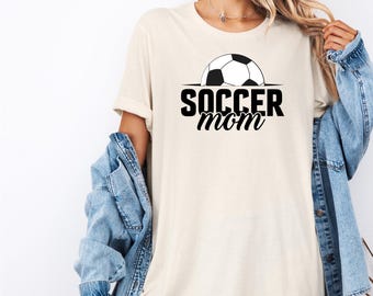 Soccer Mom Shirt, Mothers Day Shirt, Soccer Gifts for Her, Cute Mama Shirt, Soccer Mom T-Shirt, Mom Gift, Soccer Lover T-Shirt