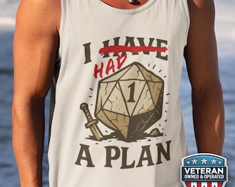 Camiseta regata divertida de RPG de Dungeons and Dragons, camiseta de verão engraçada para nerds de D&D, presente de fantasia para mestre de masmorra D20