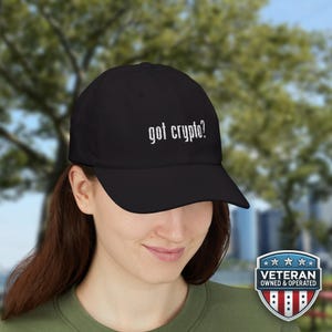 Funny Parody Bitcoin Hat, Cryptocurrency Investor Enthusiasts Classic Dad Cap, Embroidered Crypto Meme Gift