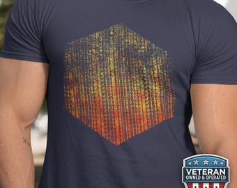 Subtle Dungeons and Dragons Fireball T Shirt, Hidden Message DnD Dice Tee, Nerdy Dungeon Master Gift