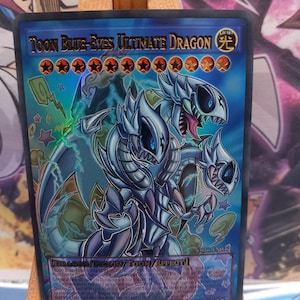 1 Toon Blue-Eyes Ultimate Dragon Holographique V ANG