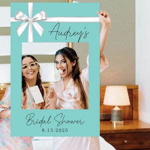 Breakfast at Tiffany&#39;s Bridal Shower Printable Photo Prop Design