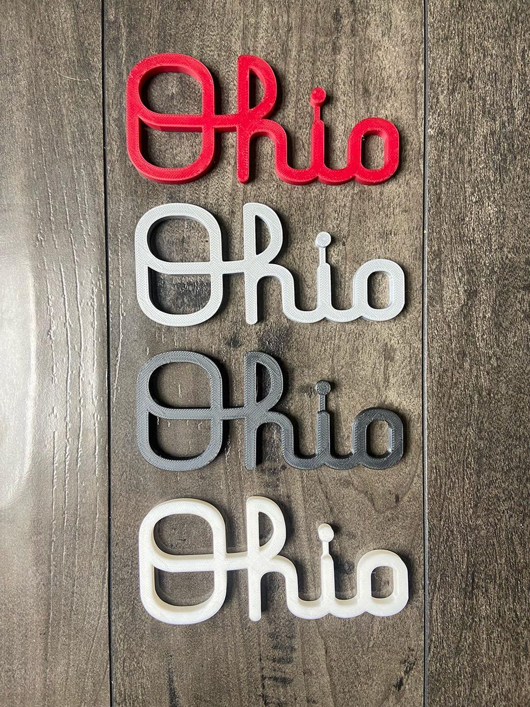 Script Ohio Decorative Art - Etsy