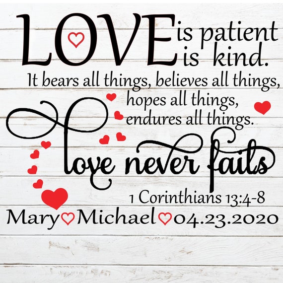 Sew Much Love, Mary: Your Love Never Fails