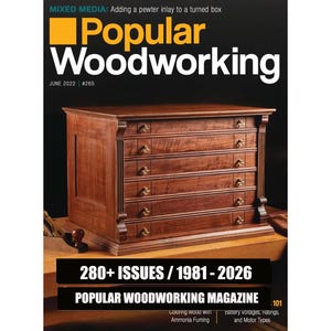 POPULAIRE Magazine numérique du travail du bois | 275 numéros PDF | 1981 - 2026 | Rénovation domiciliaire, plans de meubles, menuiserie pour débutants | Idées déco