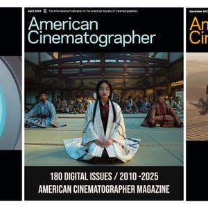 2010 - 2025, AMERICAN CINEMATOGRAPHER Magazine | 180 Digital Issues | Filmmaking News, Music Television, Hollywood Cinema, Movie PDF Bundle