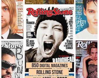 850 ROLLING STONE magazines | Digital Issues | 1980s Music, Rock and Roll | Vintage Sound | 1990s PDF | Vinyl Records, Trends, News, Photos