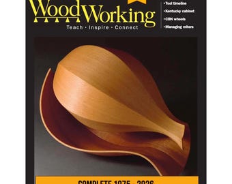 Complete FINE WOODWORKING for 50 years | 350+ Digital Magazines | 1975 - 2026 | New Home Renovation, Wood Working Tutorial, Furniture Design