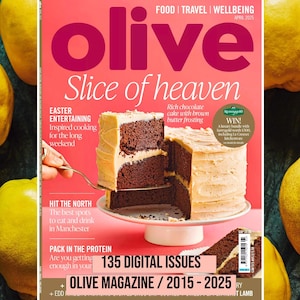 Complete set for 10 years: OLIVE Magazine | 135 PDF Issues | Digital Download, Easy Cookbooks, Tasty Recipes Bundle | Food Travel, Nutrition