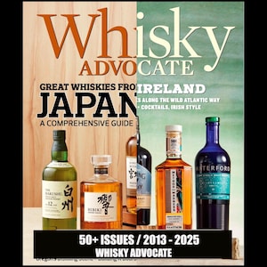39 revistas WHISKY ADVOCATE | Edições Digitais | Tendências do Bourbon, Receitas de Coquetéis, Degustação de Whisky Escocês | Bar de Whisky Americano, Novo Conjunto de Bartenders
