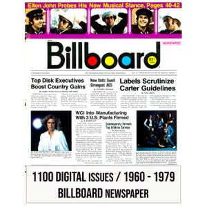 1960 - 1979, BILLBOARD magazine | 1100 Digital Issues, Rock and Roll Music | Vintage Sound | PDF, Disco, Soul, Funk, Retro Records, News