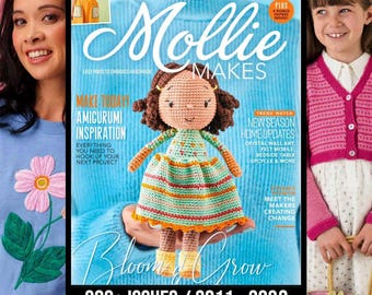 MOLLIE MAKES Magazine: 280+ Digital Issues Bundle | Handmade, New Embroidery Design, Sewing, Boho Decor, Crochet, Toy Making, Craft, Knits