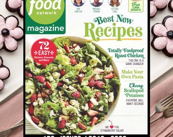 Más de 150 revistas de FOOD NETWORK: 2010 - 2026 / Ediciones digitales / Cocina, nuevas recetas de repostería / Cenas, vinos, comida, pescado, carne, nuevos libros de cocina