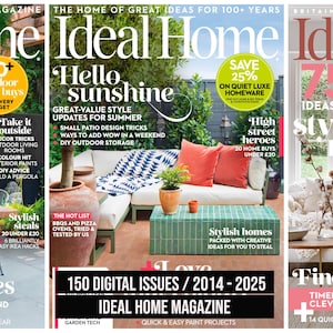 Revista IDEAL HOME / 150 ediciones digitales, 2014-2025 / Descarga ideas de diseño moderno, decoración elegante para el hogar / Mejoras para casas rurales, Casas bohemias
